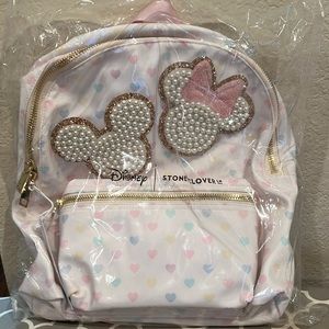 Stoney and clover pastel hearts classic backpack